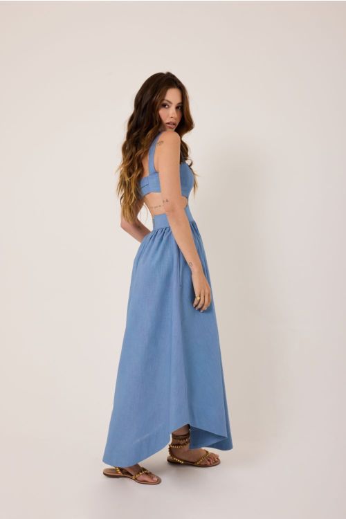 Vestido Brenda Azul