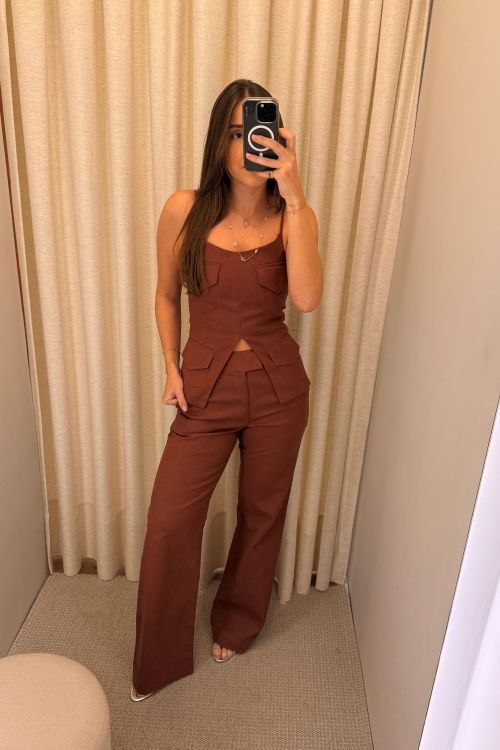 Calça Amanda Marrom